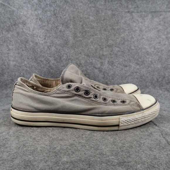Converse Shoes Mens 10 Sneakers Slip On Laceless Chuck Taylor All Star Casual - Picture 1 of 13